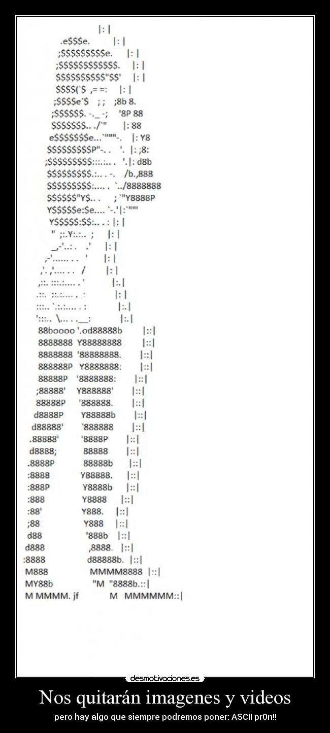 Nos quitarán imagenes y videos -
