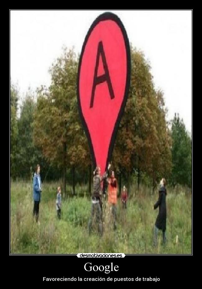 Google - Favoreciendo la creación de puestos de trabajo