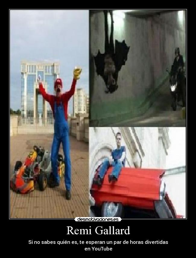 Remi Gallard - Si no sabes quién es, te esperan un par de horas divertidas
en YouTube
