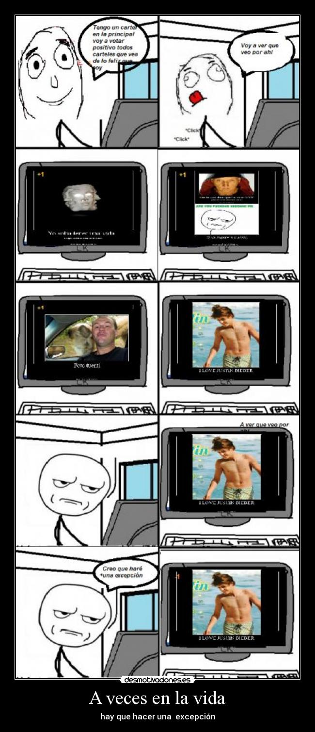 carteles vida desmotivaciones