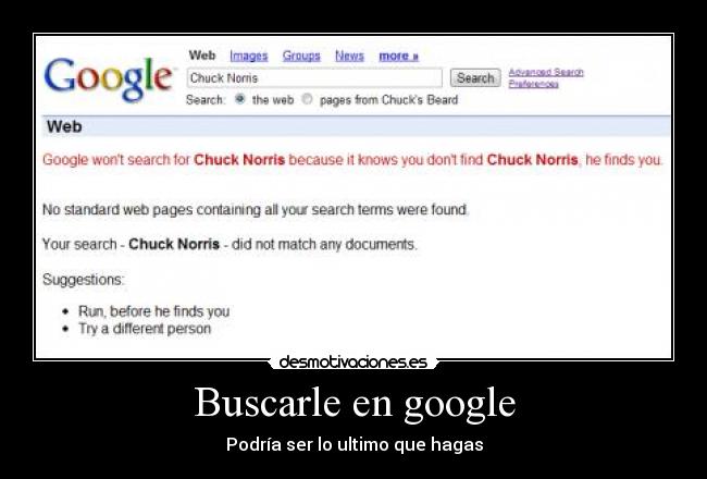 carteles chuck norris desmotivaciones