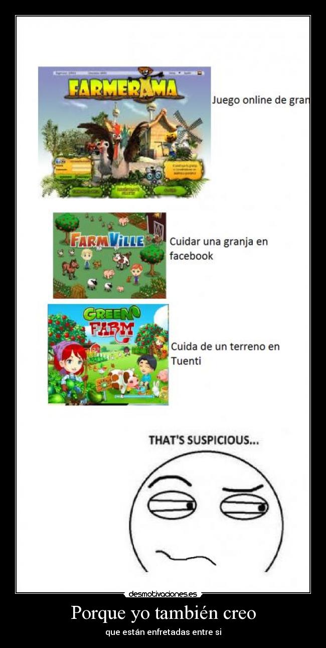 Porque yo también creo -