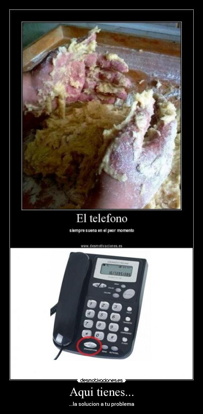 Aqui tienes... - ...la solucion a tu problema