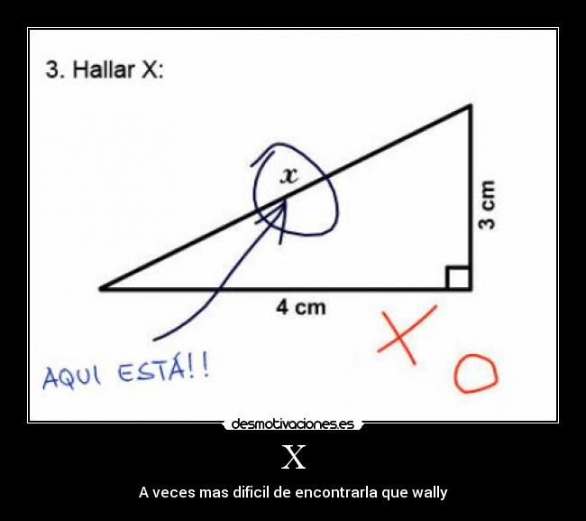 carteles wally matematicas ecuacion desmotivaciones