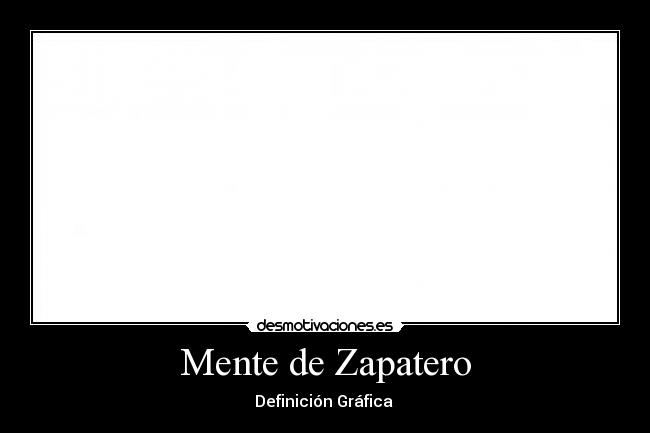 Mente de Zapatero - Definición Gráfica