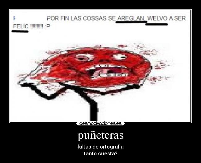puñeteras -