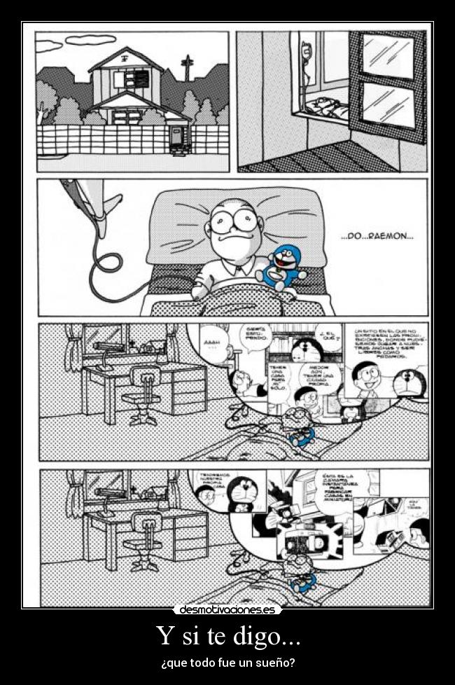 Y si te digo... - ¿que todo fue un sueño?