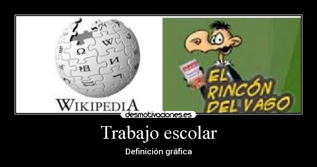 Trabajo escolar -