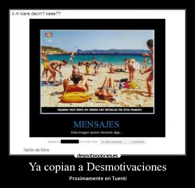Ya copian a Desmotivaciones -