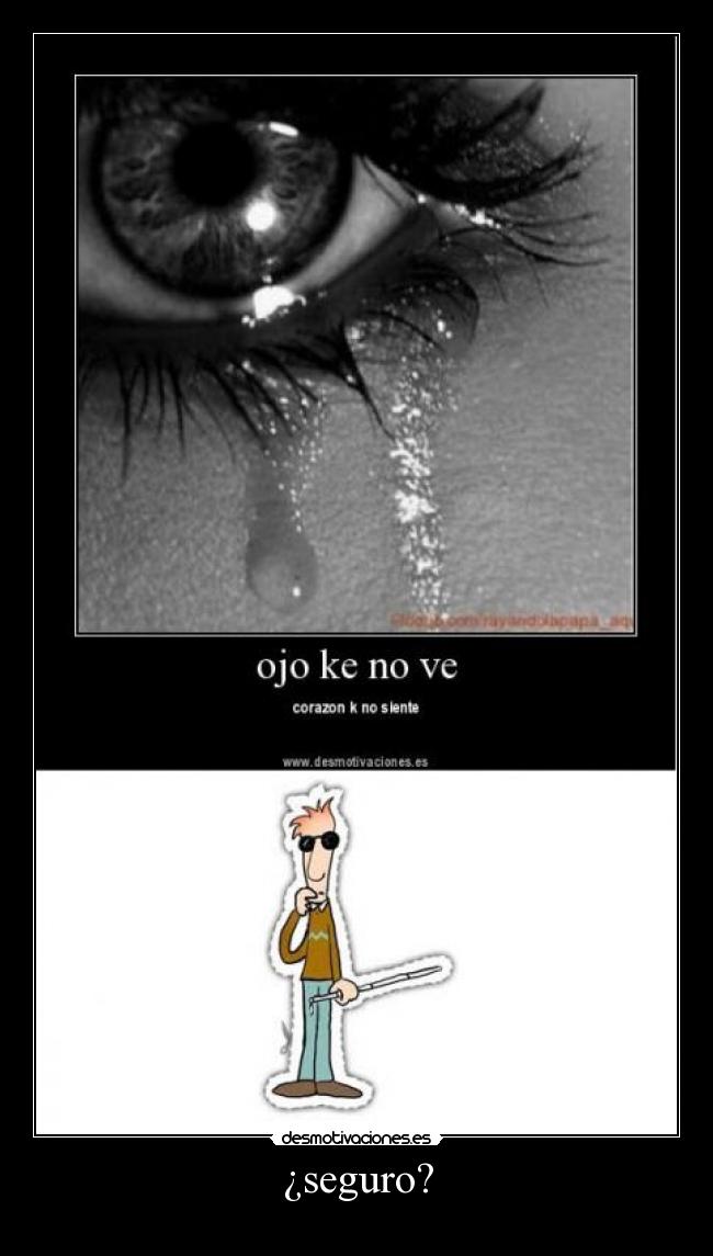 ¿seguro? - 