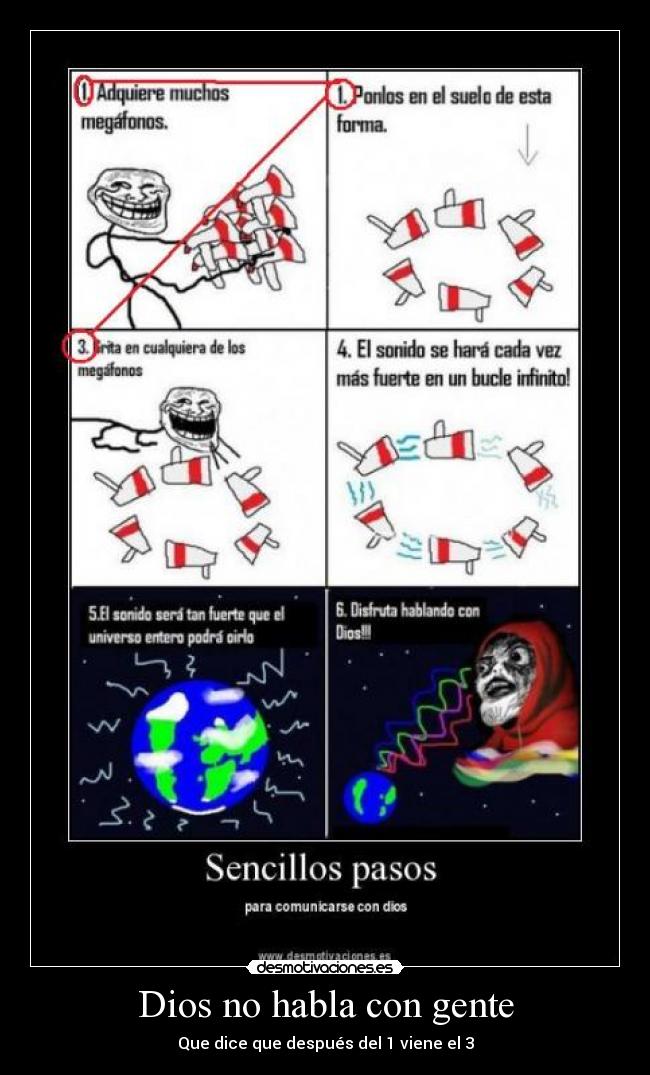 Dios no habla con gente - 