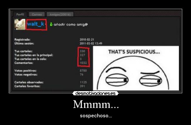 Mmmm... - sospechoso...