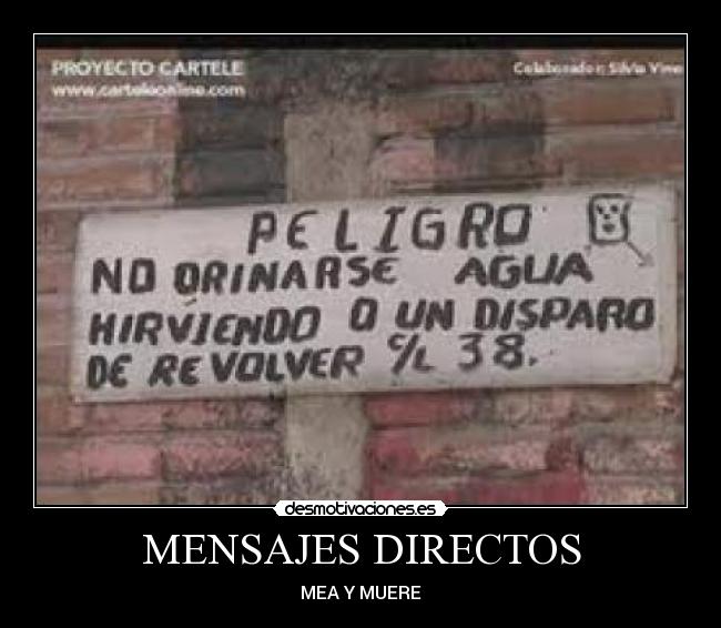MENSAJES DIRECTOS -