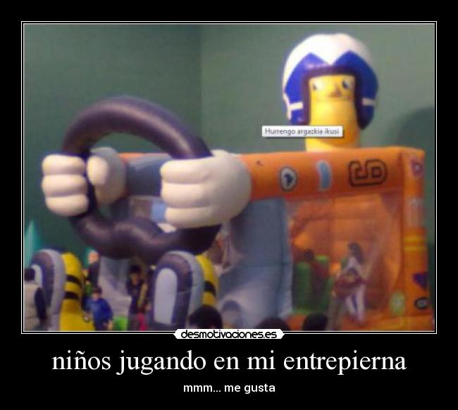 niños jugando en mi entrepierna - mmm... me gusta