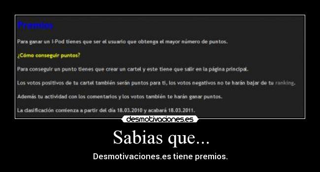 Sabias que... - 