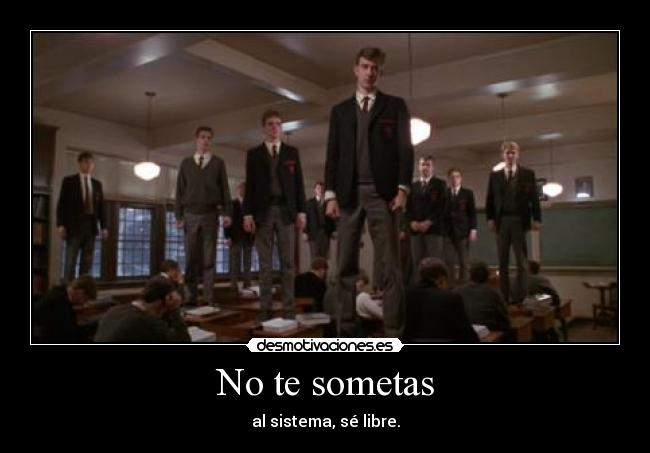 No te sometas - 