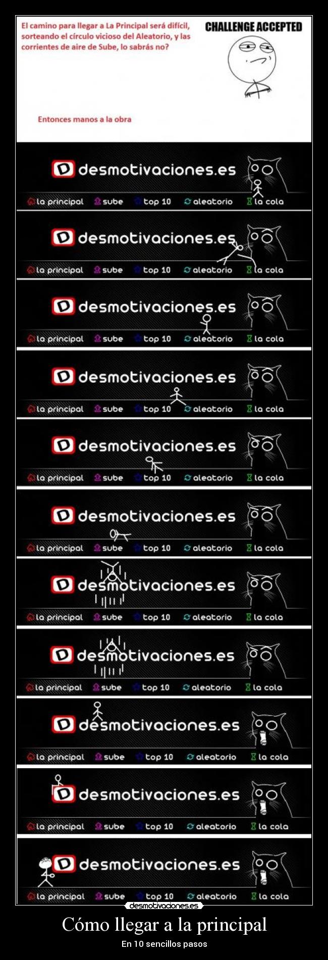 Cómo llegar a la principal - 