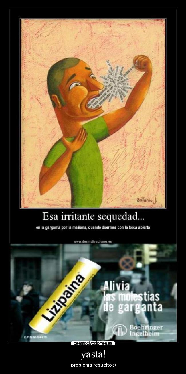 yasta! - problema resuelto :)