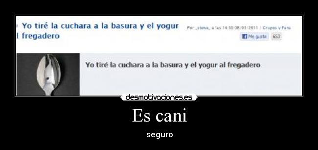 Es cani - seguro