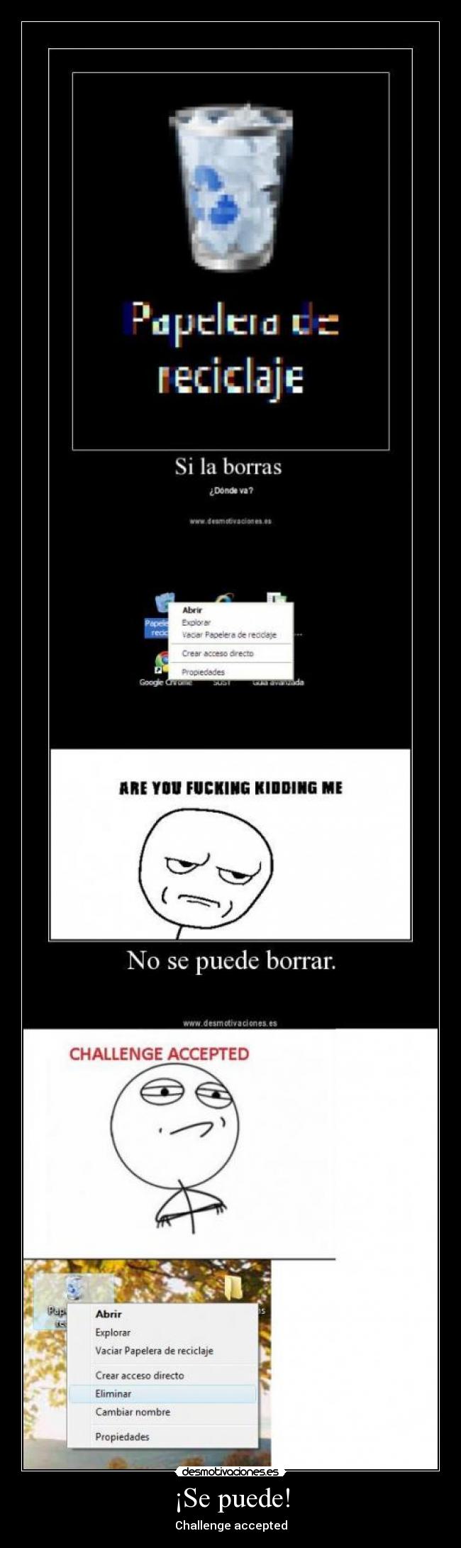 ¡Se puede! - Challenge accepted