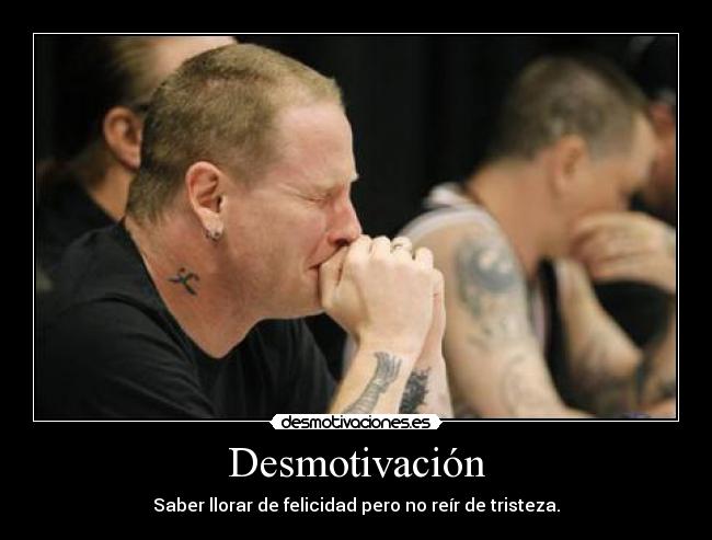 Desmotivación -