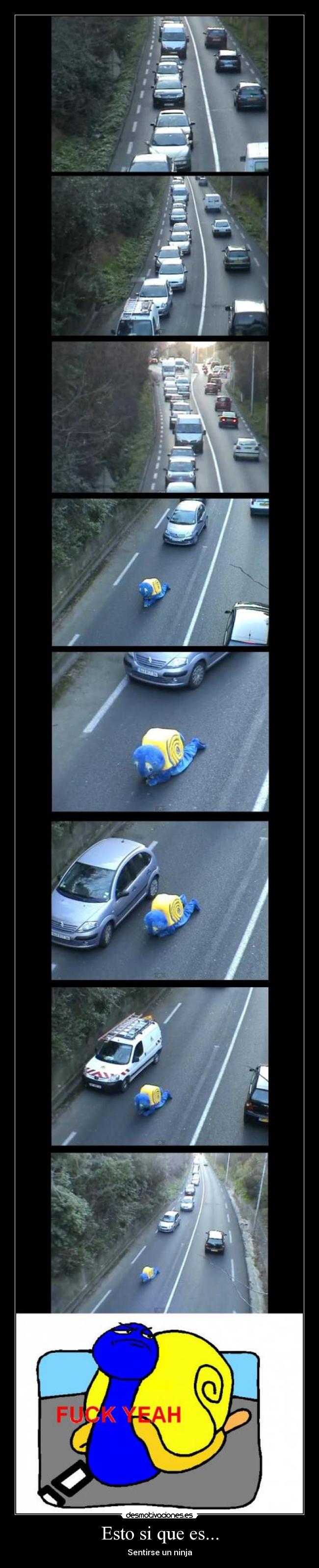 Esto si que es... - Sentirse un ninja