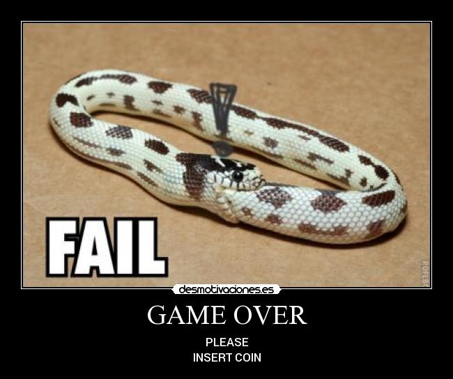 GAME OVER - 