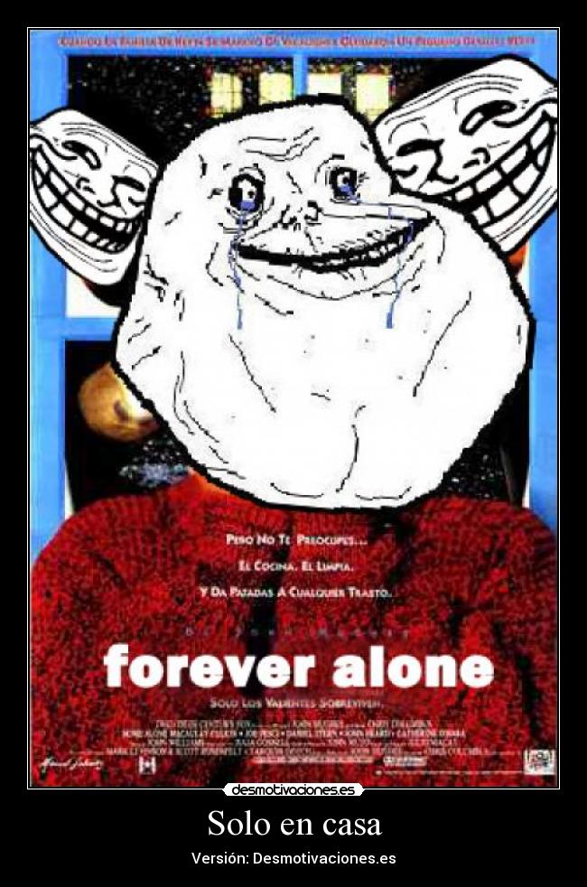 Solo en casa - Versión: Desmotivaciones.es