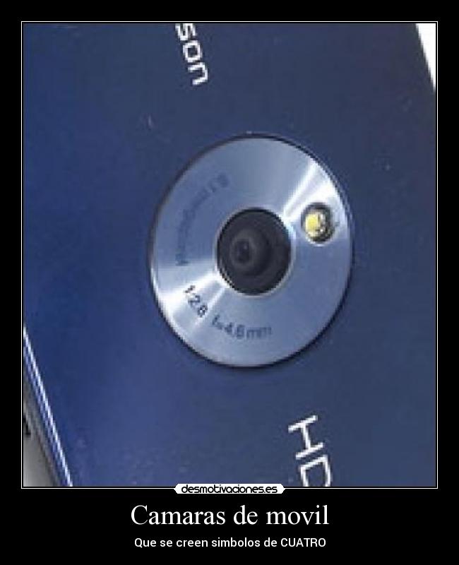 Camaras de movil -