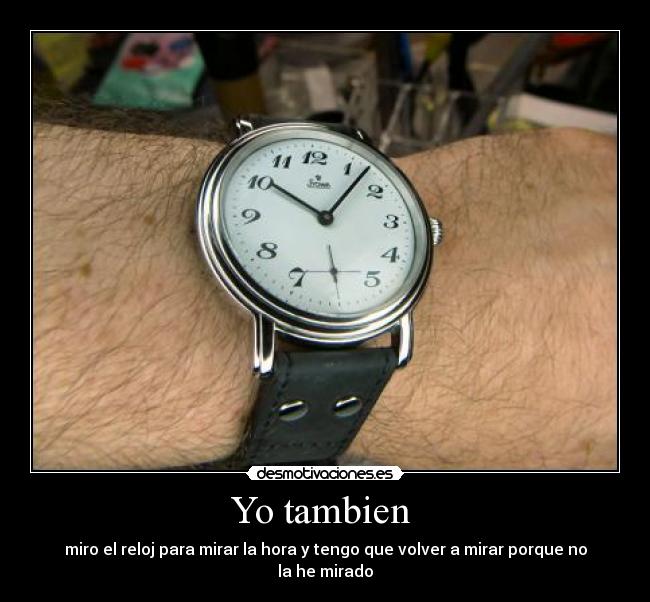 Yo tambien -