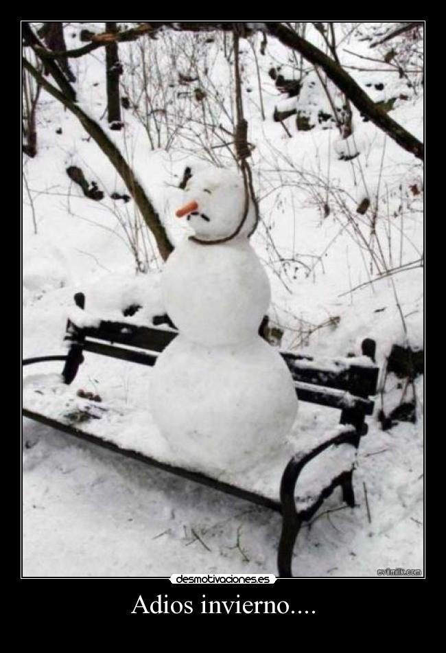 Adios invierno.... -