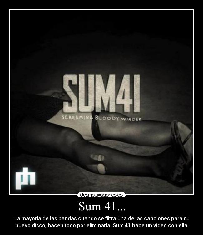 Sum 41... -