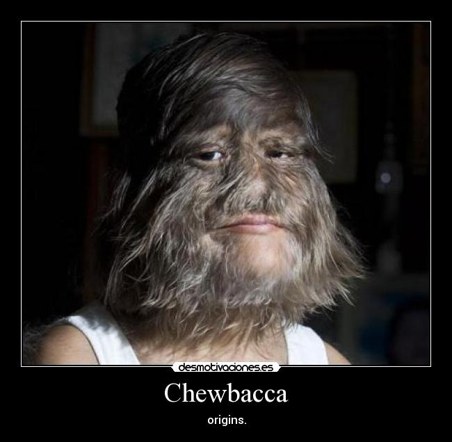 Chewbacca - origins.