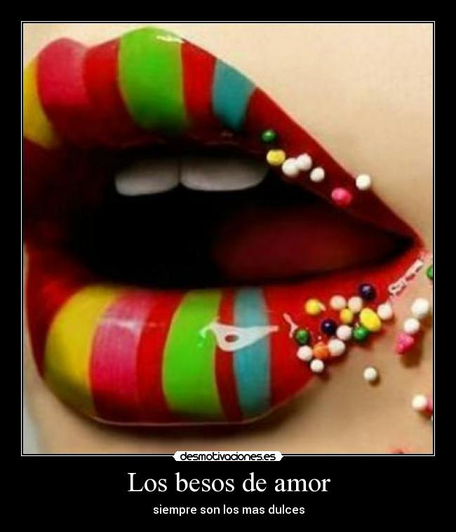 Los besos de amor -