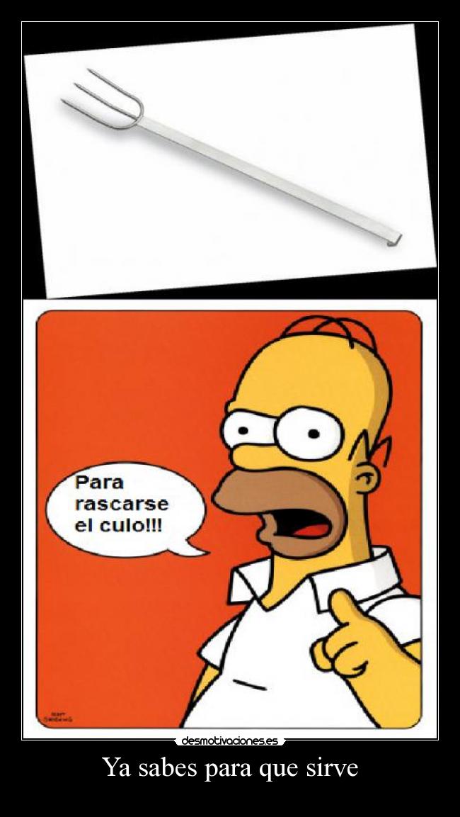 Ya sabes para que sirve - 