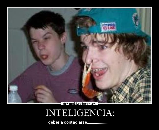 INTELIGENCIA: - 