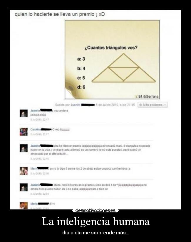 La inteligencia humana -