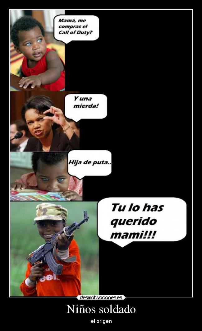Niños soldado -