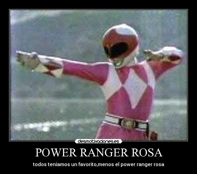 POWER RANGER ROSA - 