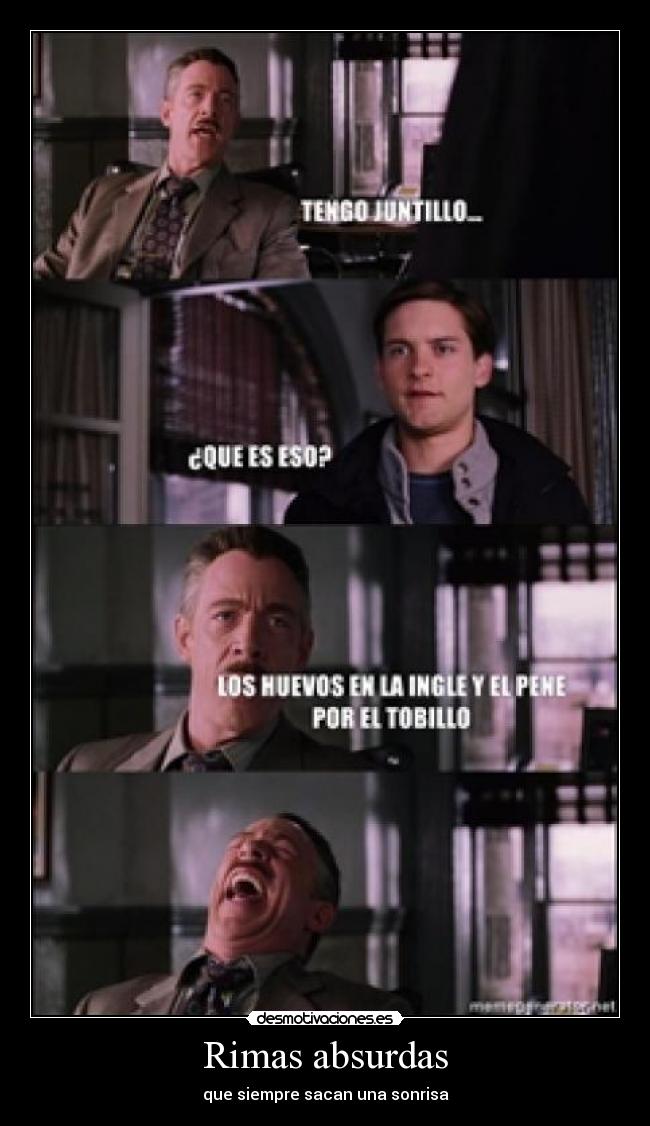 Rimas absurdas - que siempre sacan una sonrisa