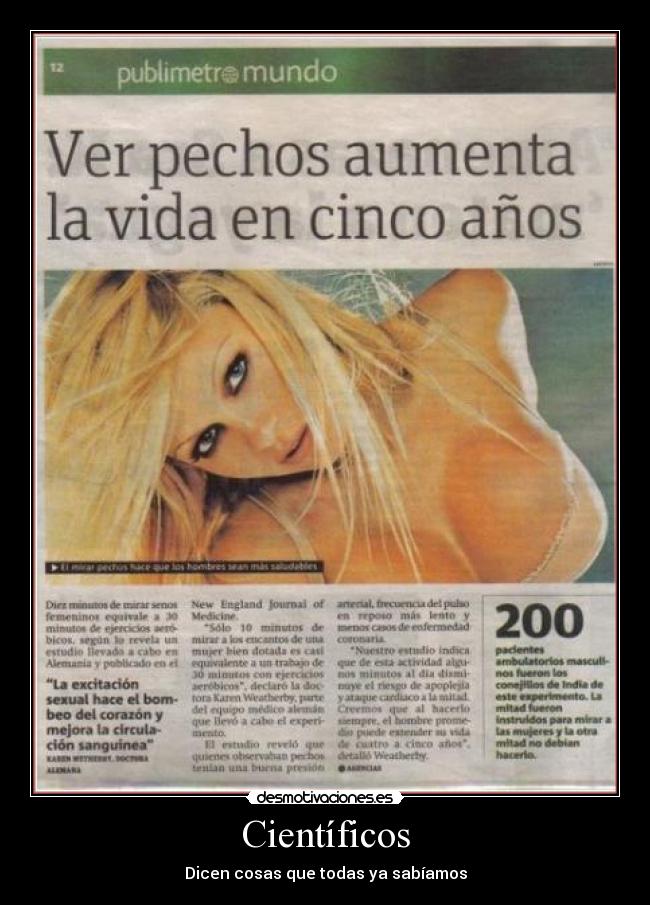 carteles tetas desmotivaciones