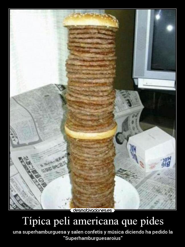 Típica peli americana que pides -