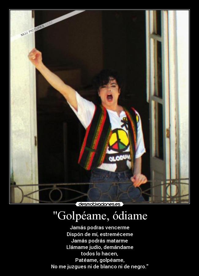 Golpéame, ódiame -