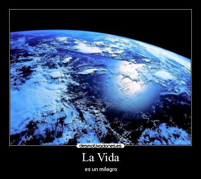 La Vida - es un milagro