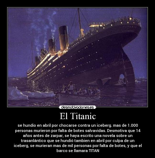 El Titanic -