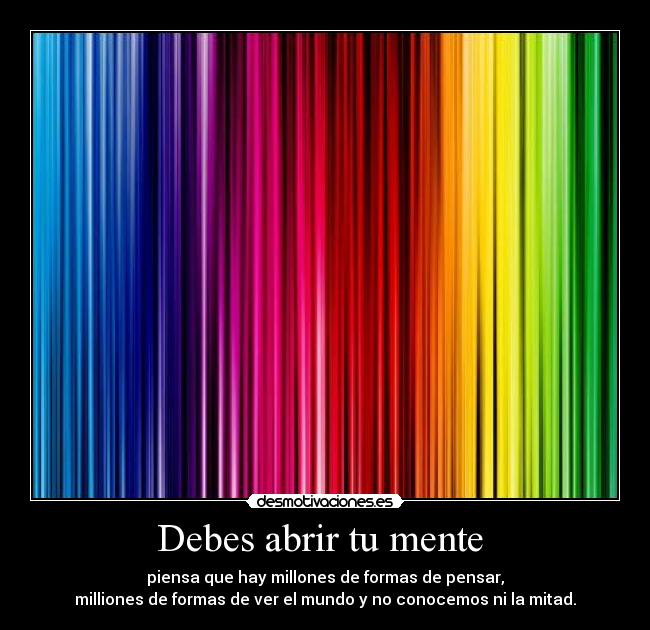 carteles mentes abiertas desmotivaciones