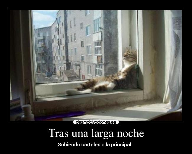 Tras una larga noche - 