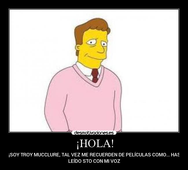 ¡HOLA! -