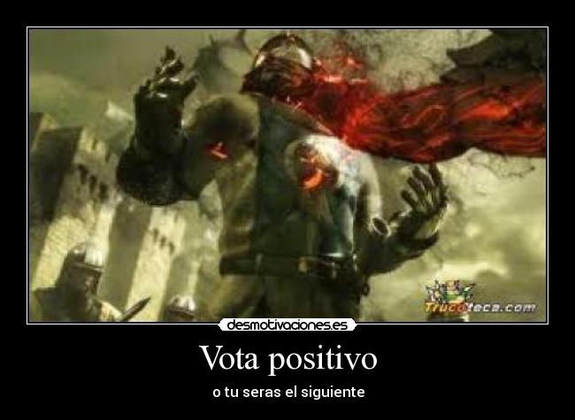 Vota positivo - 