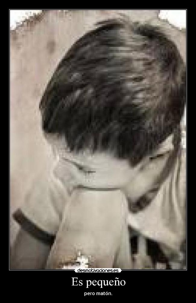 Es pequeño - pero matón.